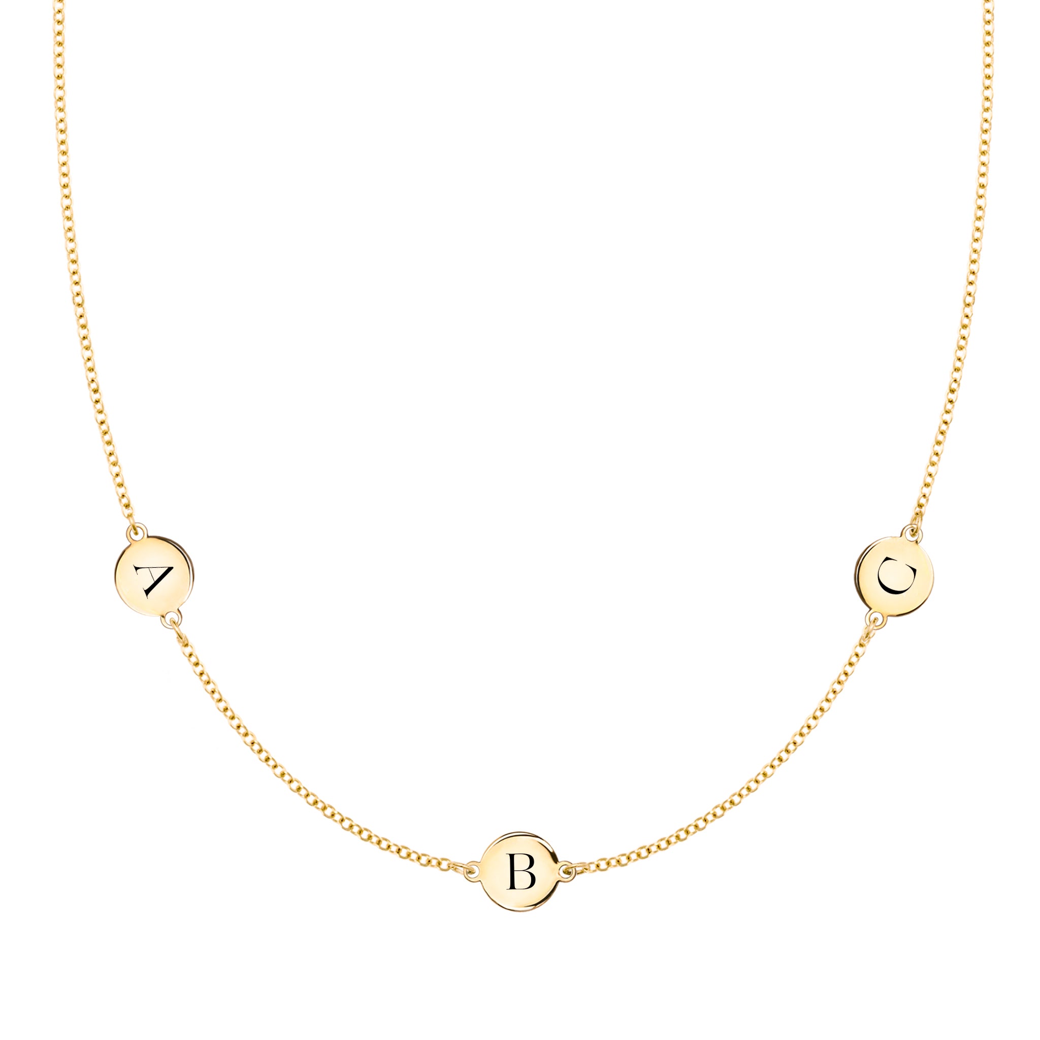 Geometric Multi Layer Necklace – Sterling Forever