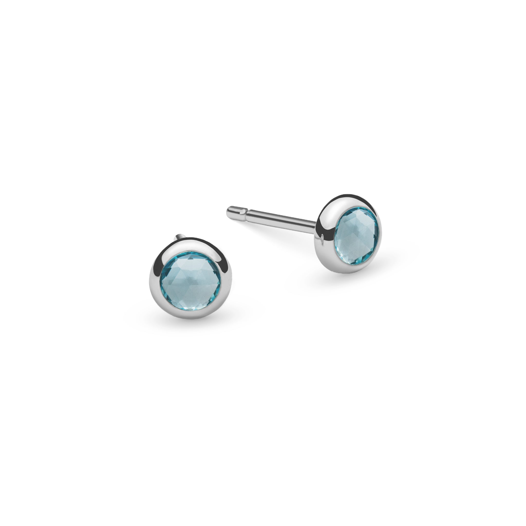 Image of Nantucket Blue Topaz Studs