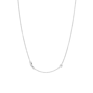 White Gold Necklace Extender