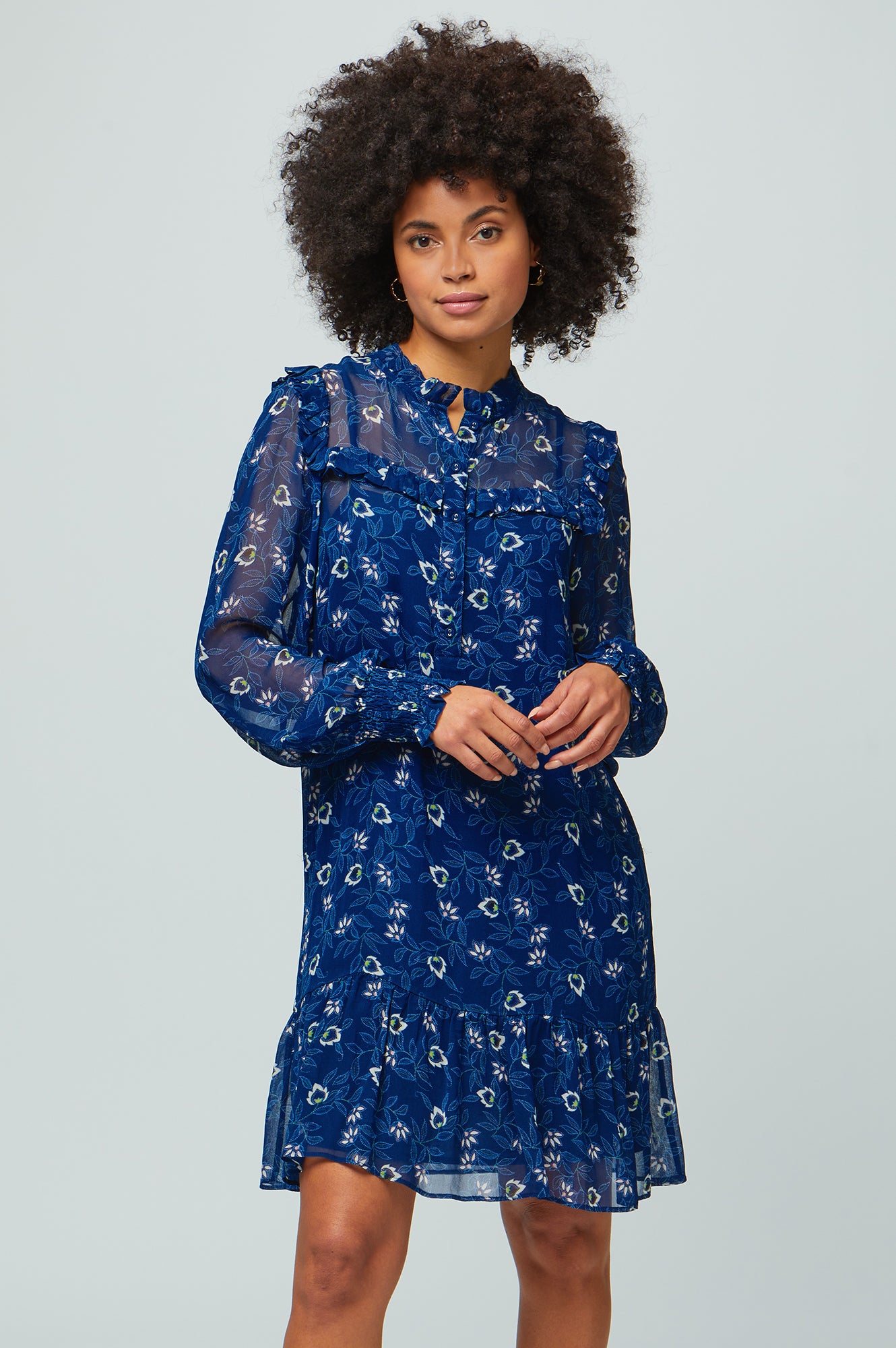 Kaitlyn Dress | Waterlily Blue