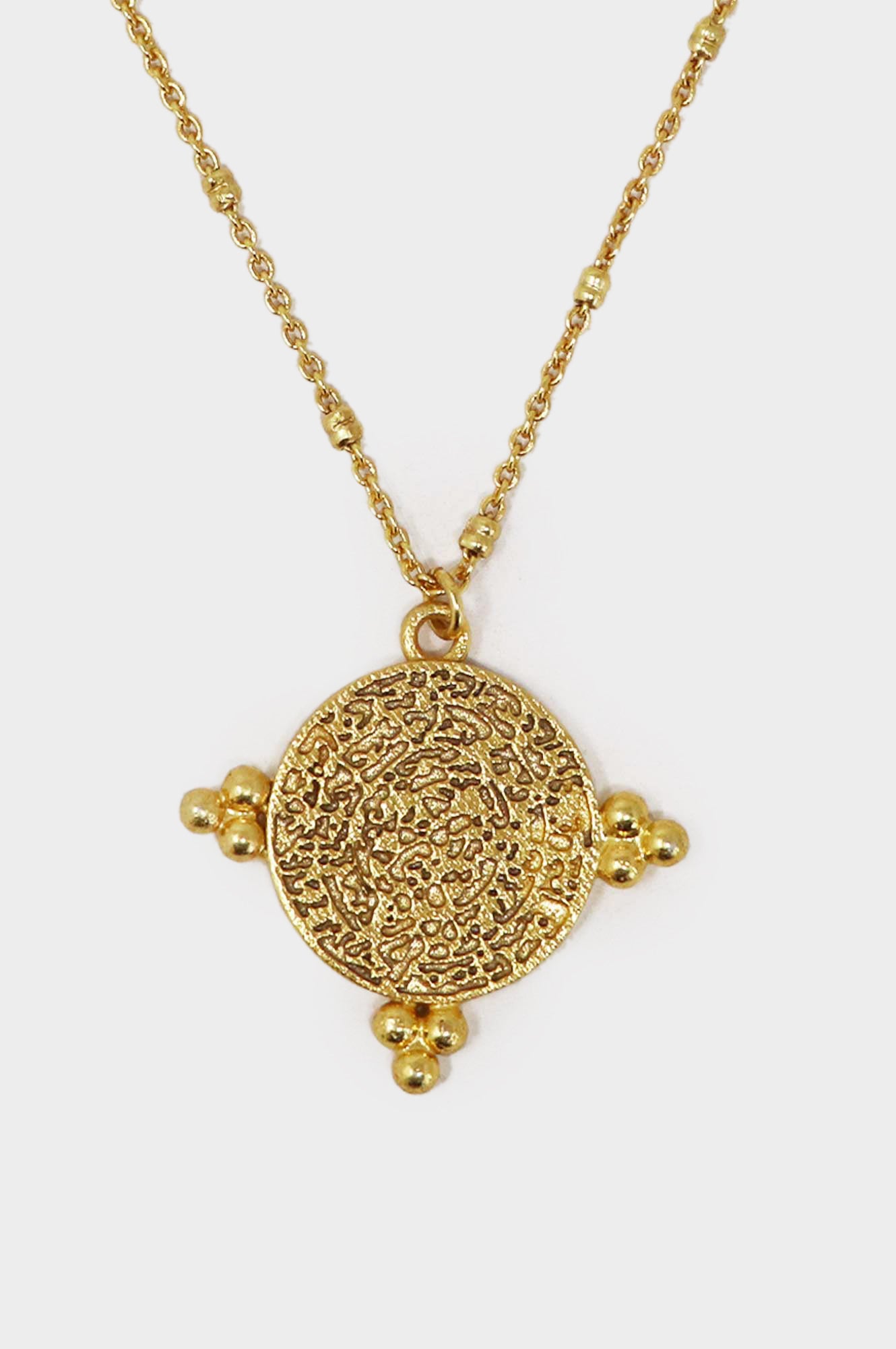 India Gold Coin Necklace | Gold