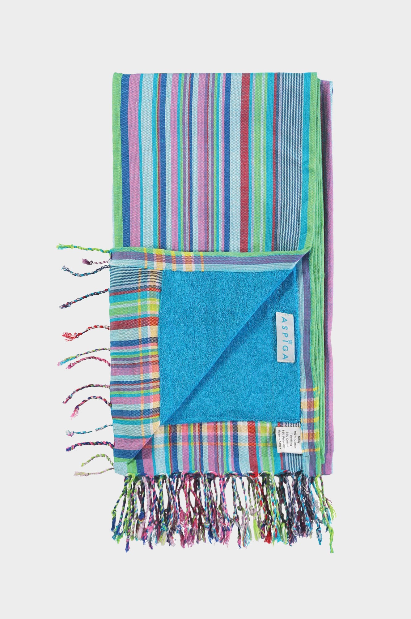 Kikoy Towel | Baringo Sea Green/Turquoise