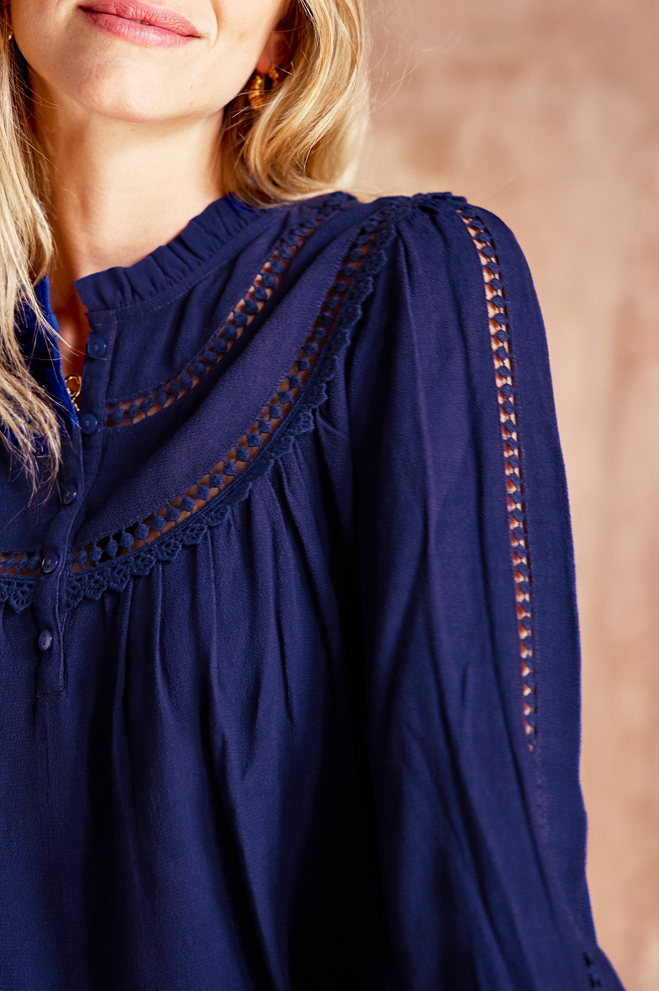 Bel Blouse | Royal Blue