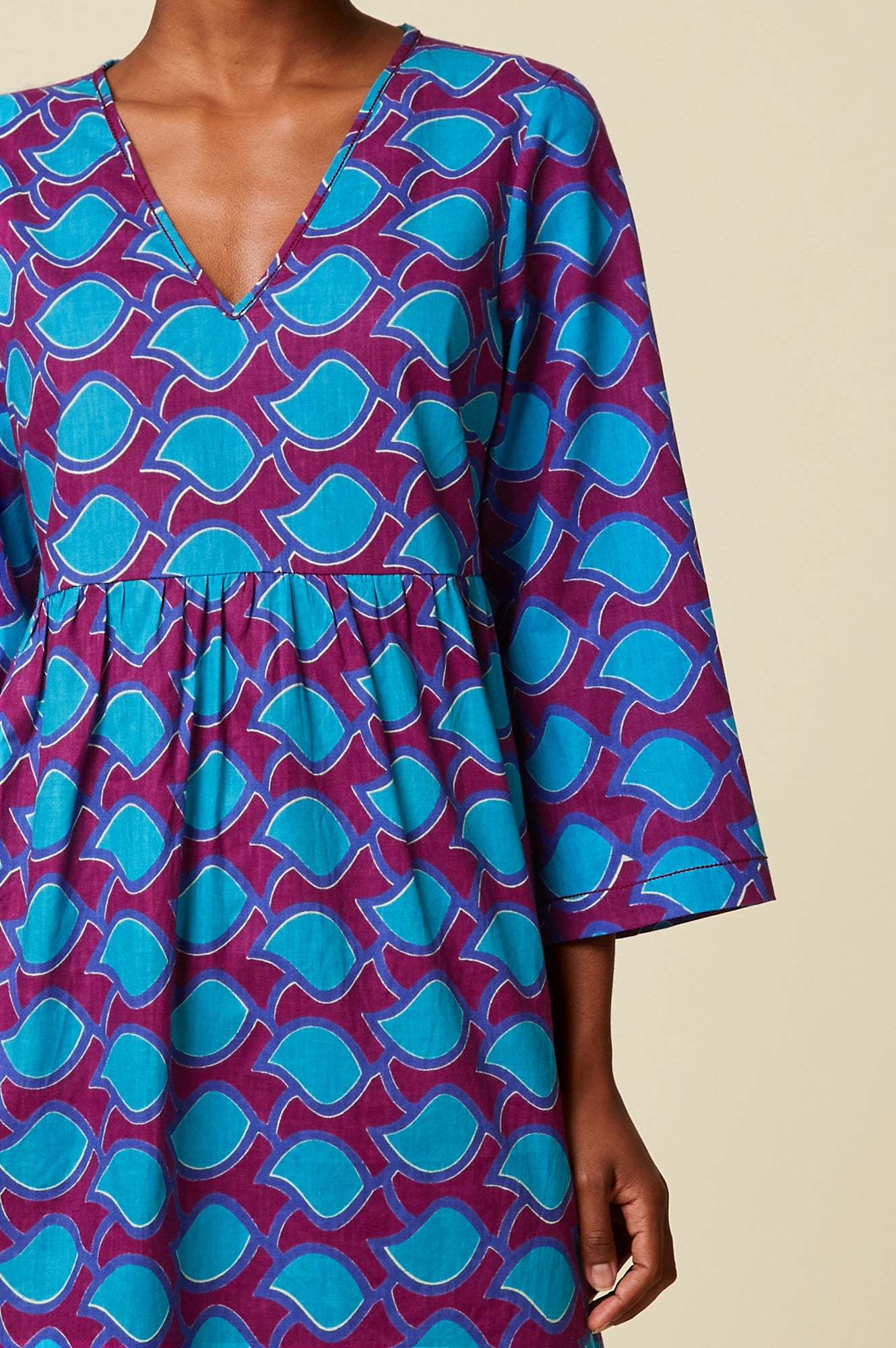 Aspiga Africa Zaidi Dress New | Purple/Blue