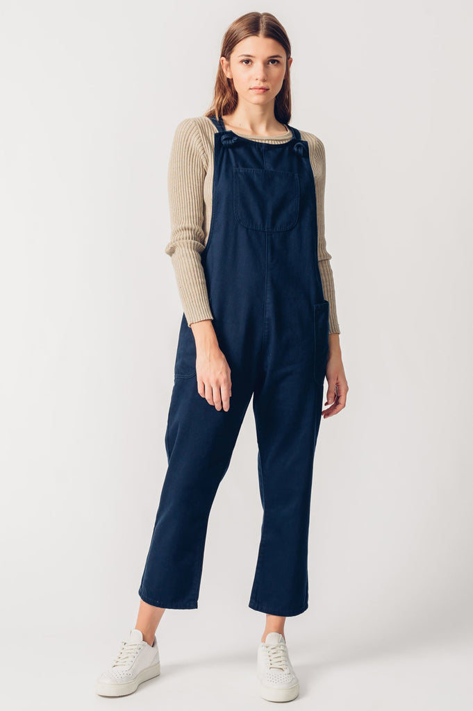 Organic Cotton Dungarees by UCM | Navy – Aspiga