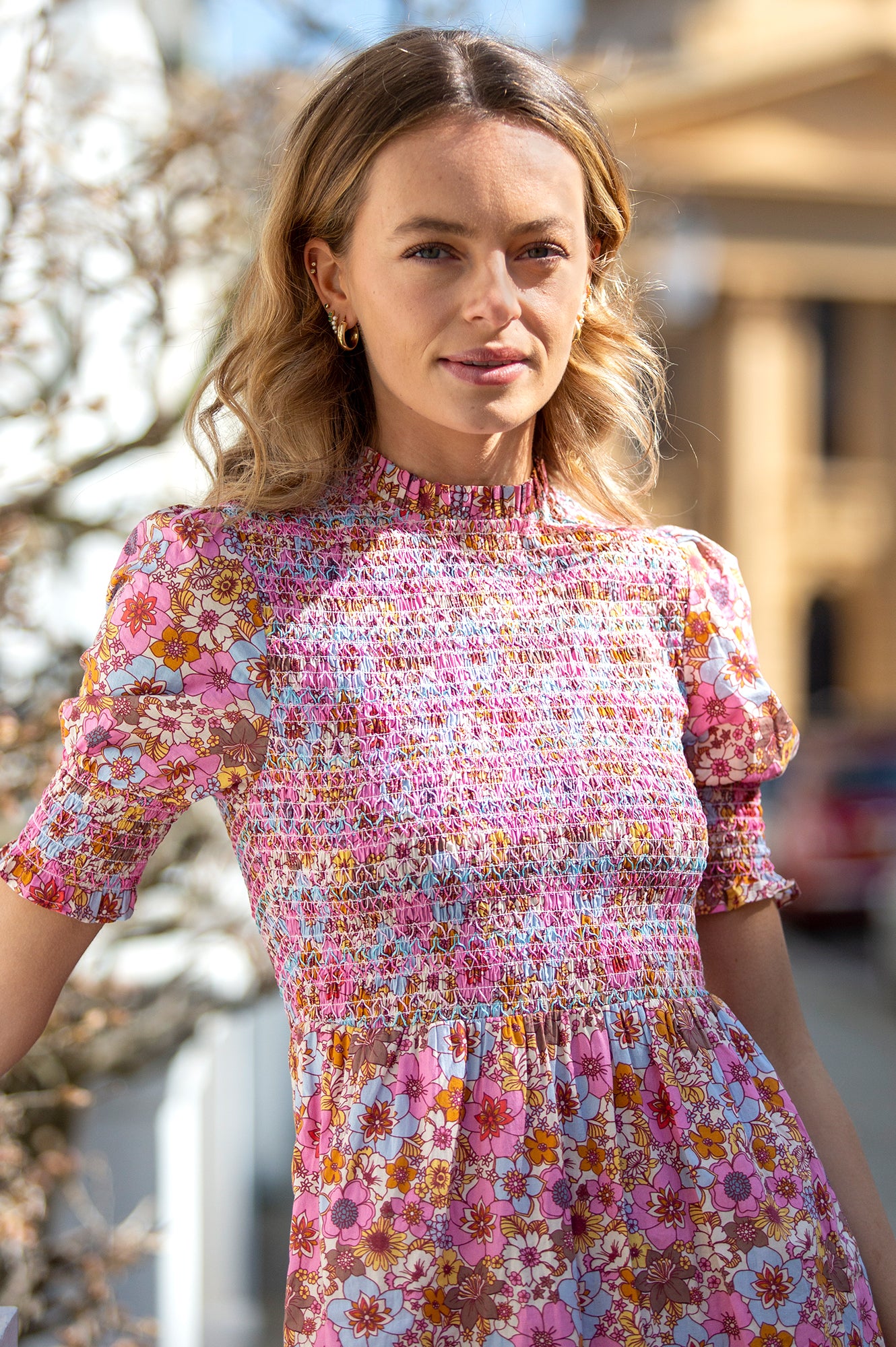 Amalie Dress | 70's Floral