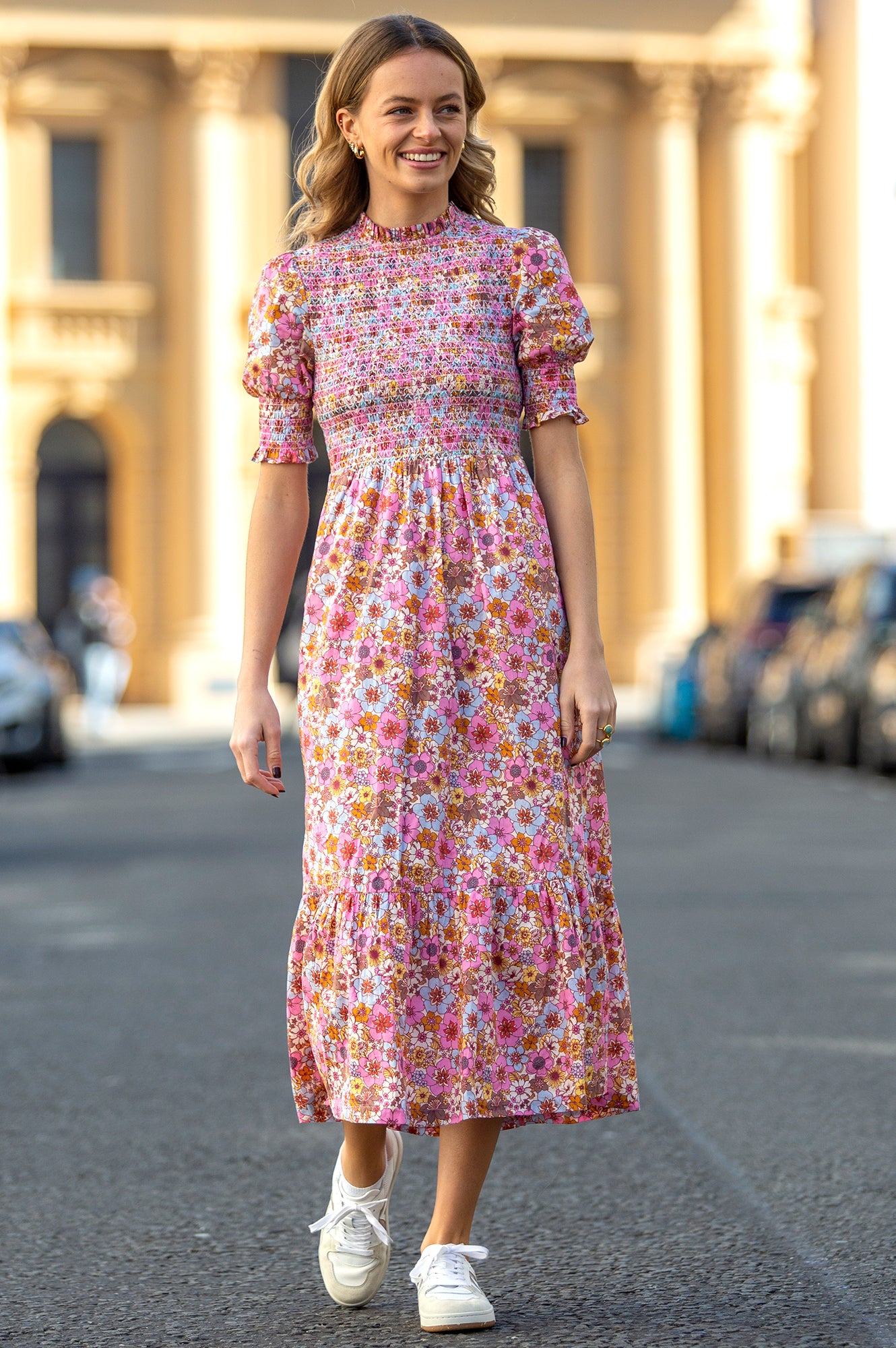 Amalie Dress | 70's Floral