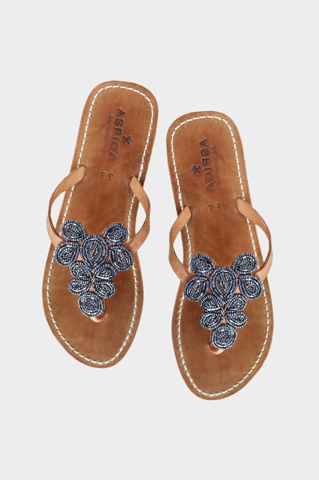 Mia Full Beaded Heel Sandals | Bullet