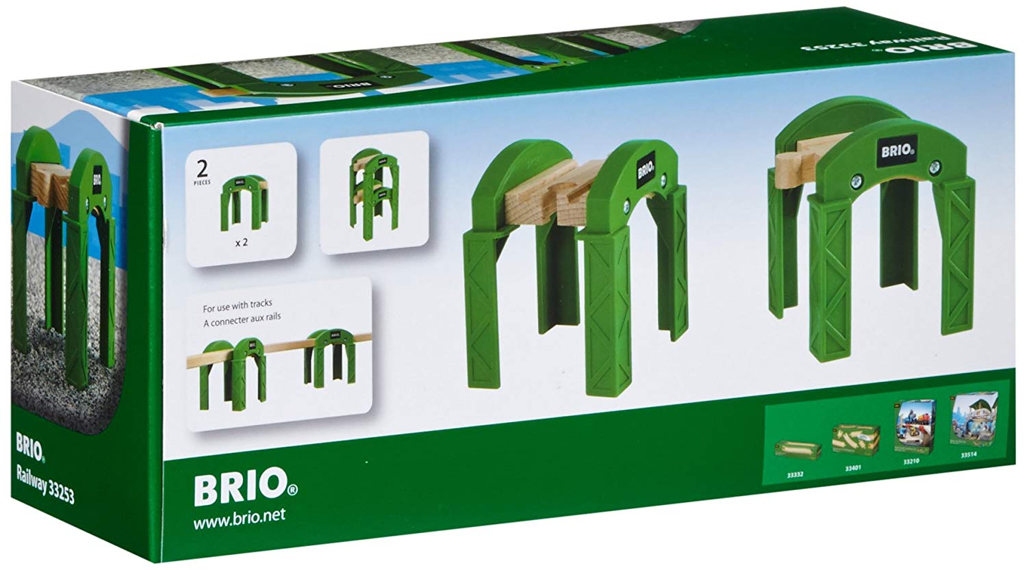 brio stacking track supports