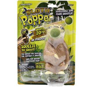 sloth popper toy