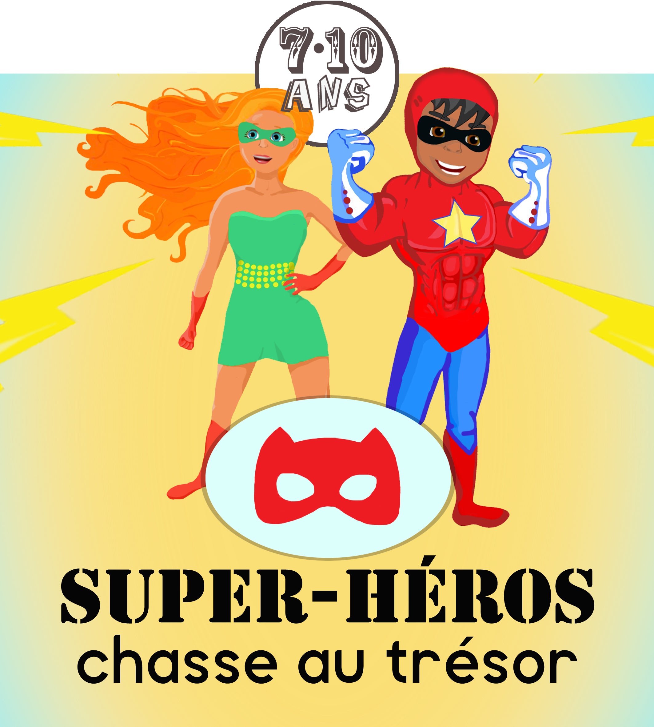 Chasse Au Tresor Super Heros 7 10 Ans Kidijoue