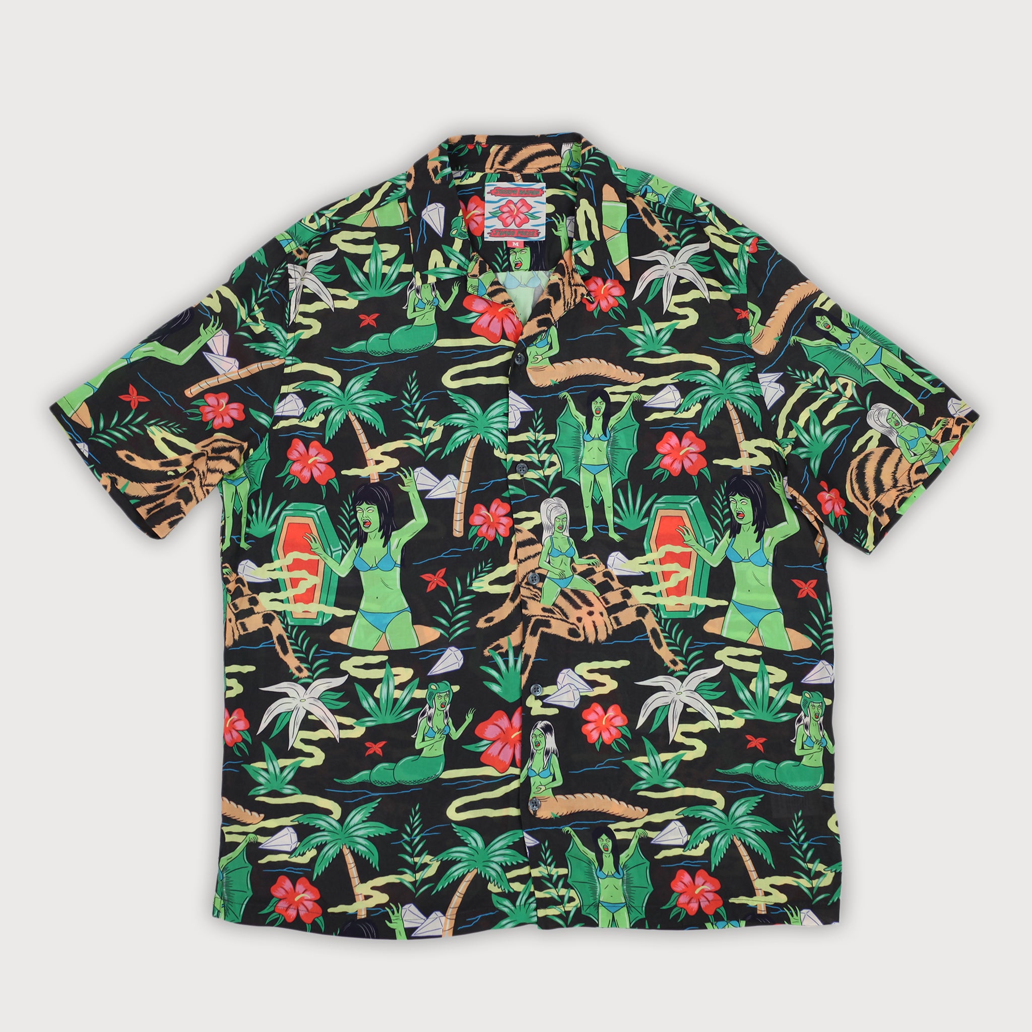 Hawaiian Monster Girl Shirts