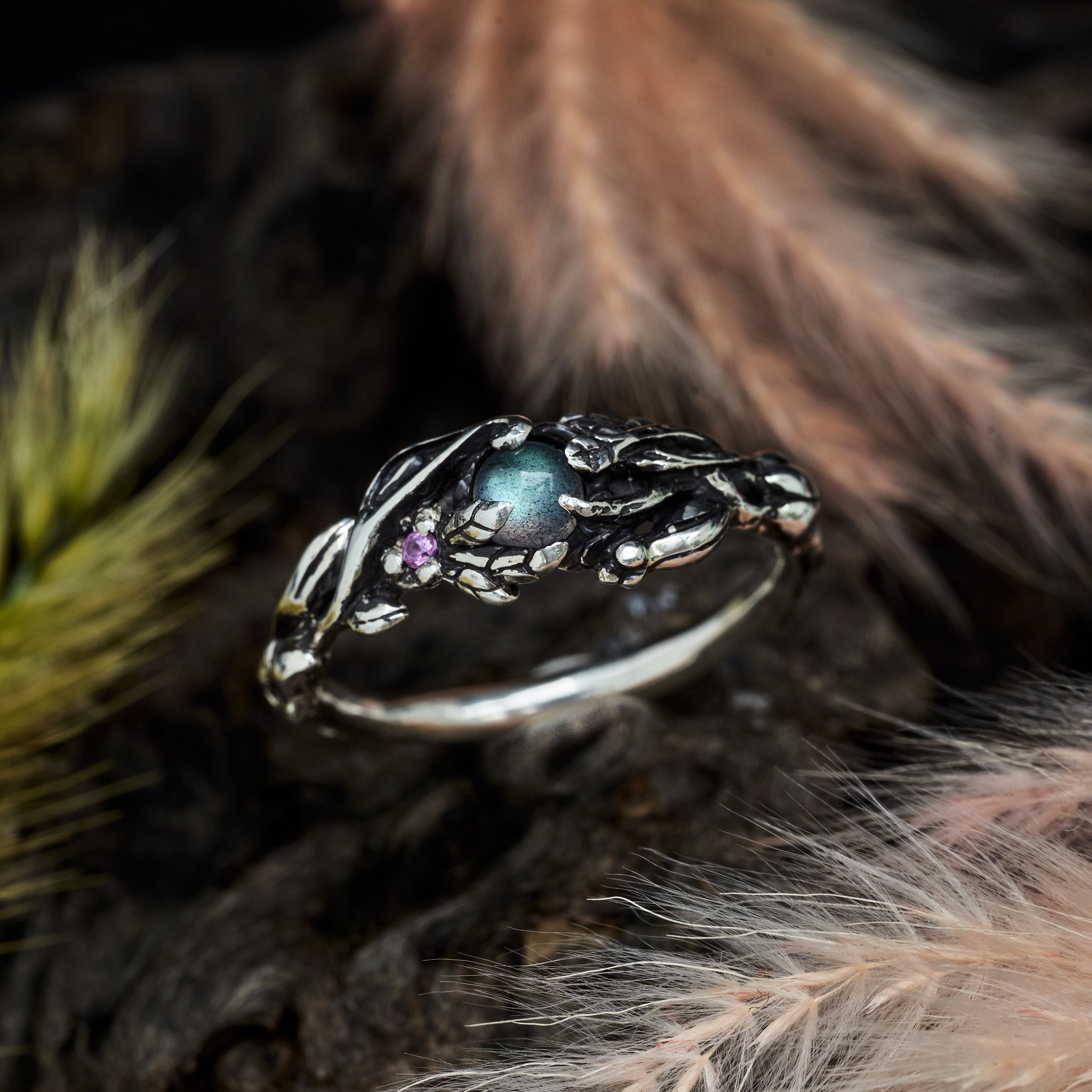 Labradorite Ring “Morgan” | BlackTreeLab