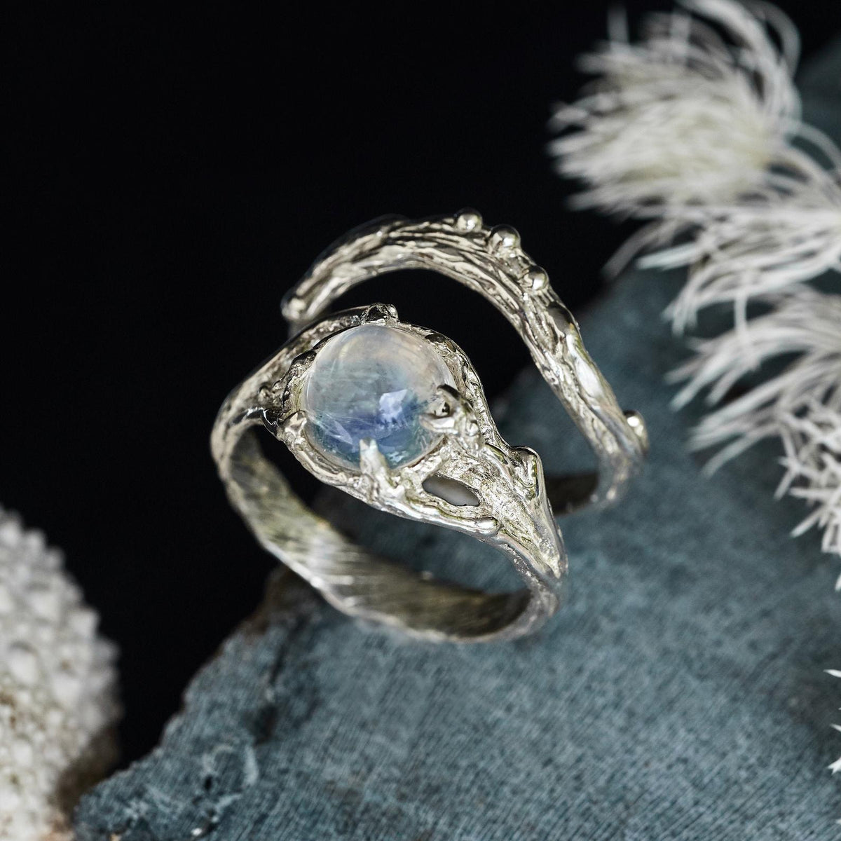 Rainbow moonstone shop ring meaning