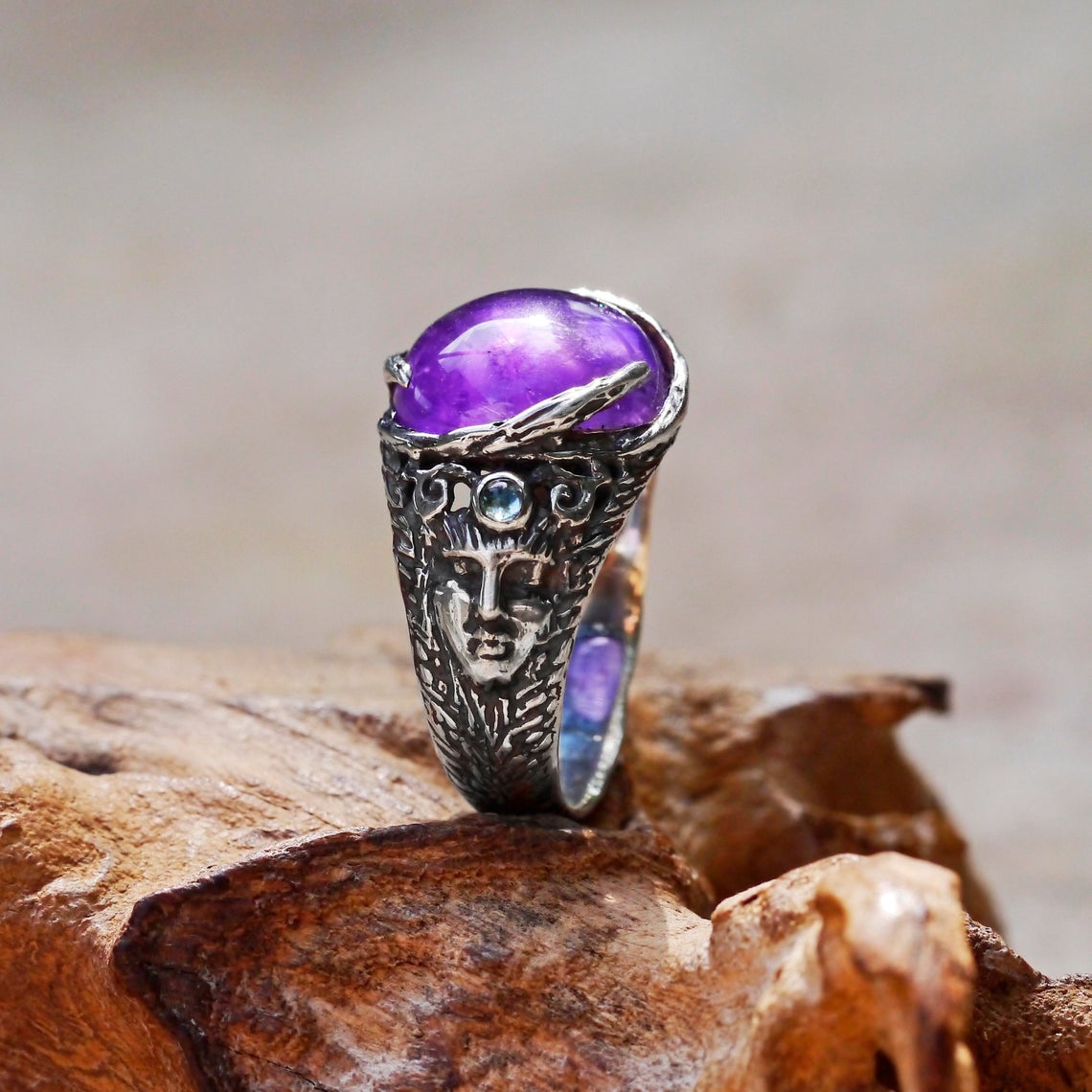 Amethyst ring 