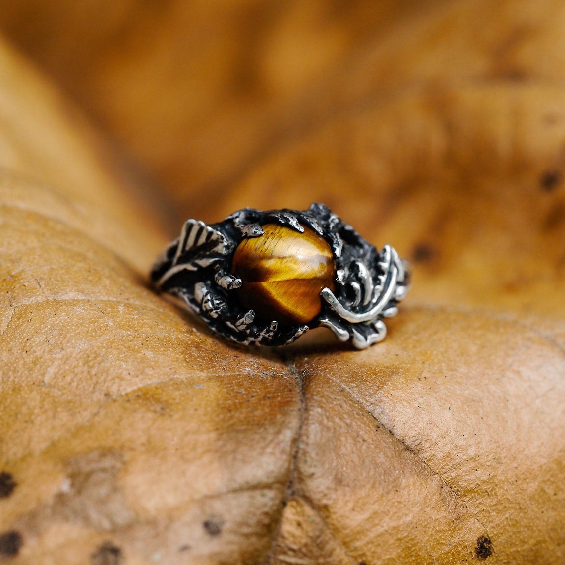 Tiger's Eye Ring 