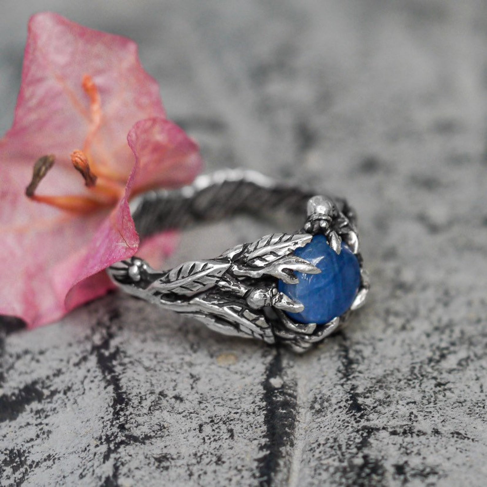 Kyanite ring 