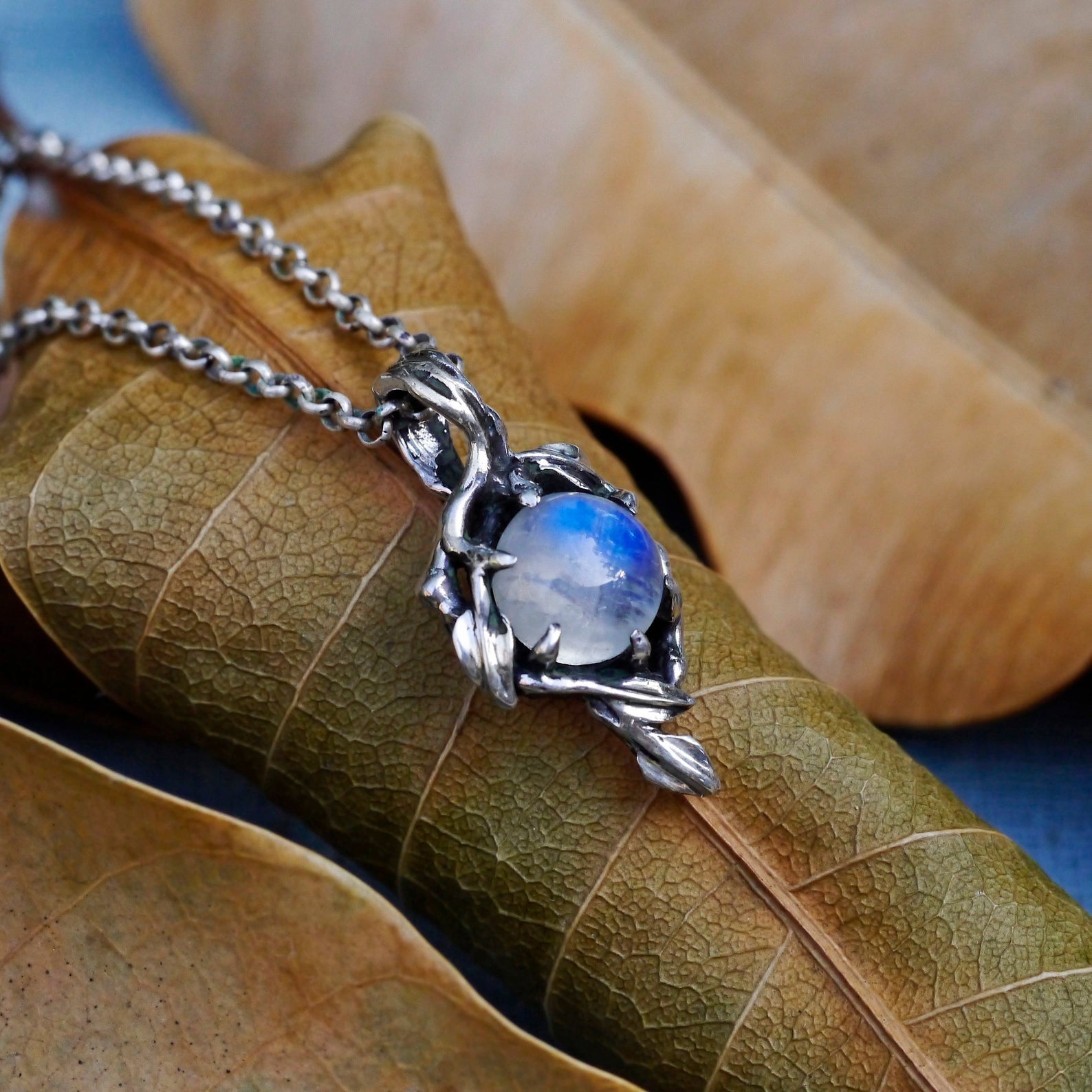 Moonstone necklace 