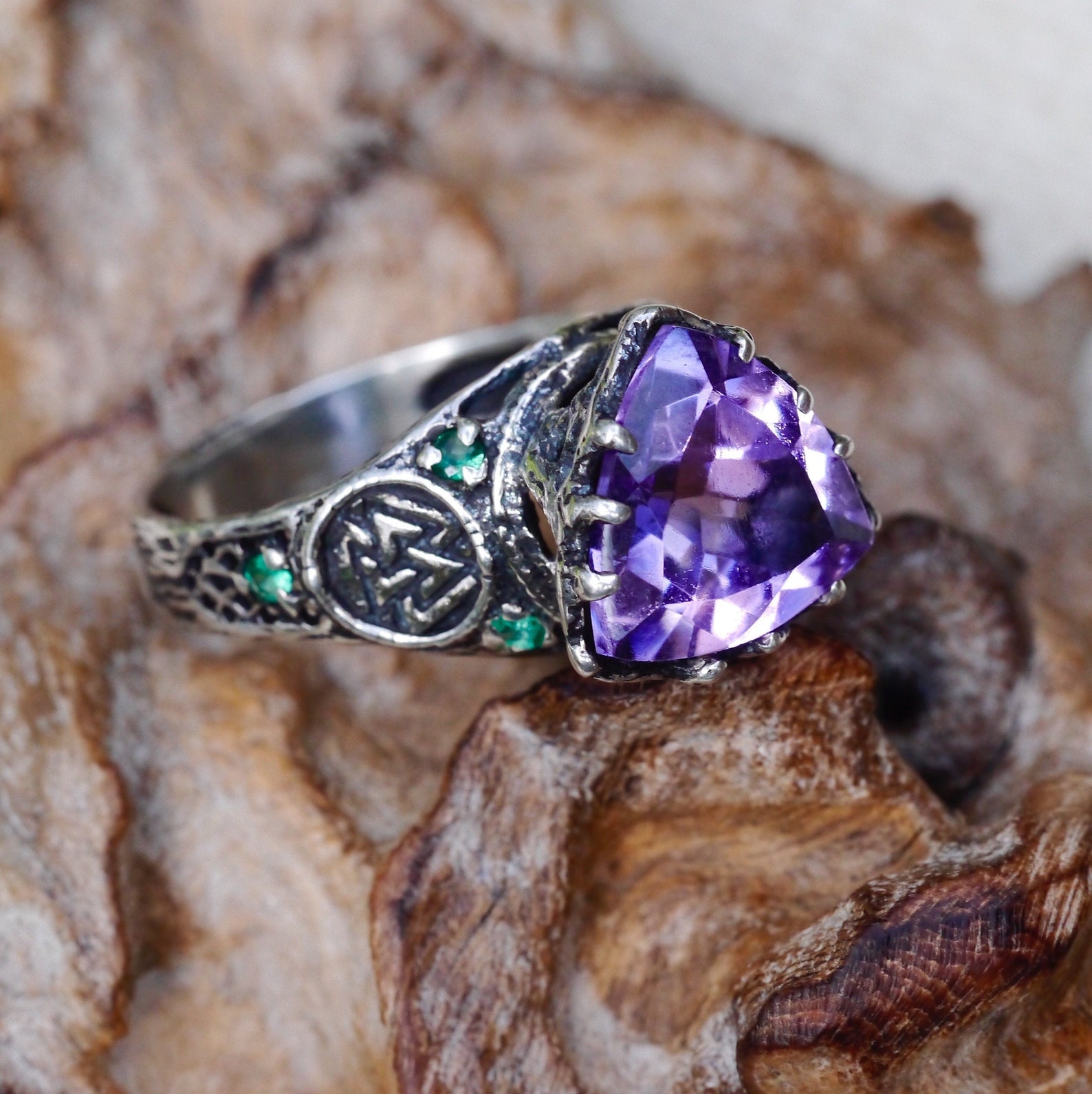 Amethyst ring 