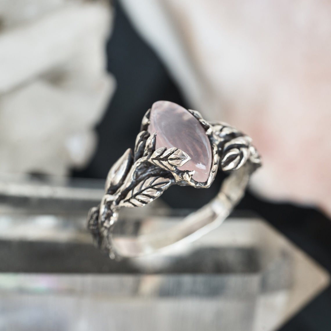 Unleash the power of Rose Quartz Stone with our adjustable ring. With  benefits like love and inner peace, this p… | Rose quartz, Adjustable rings,  Rose quartz stone