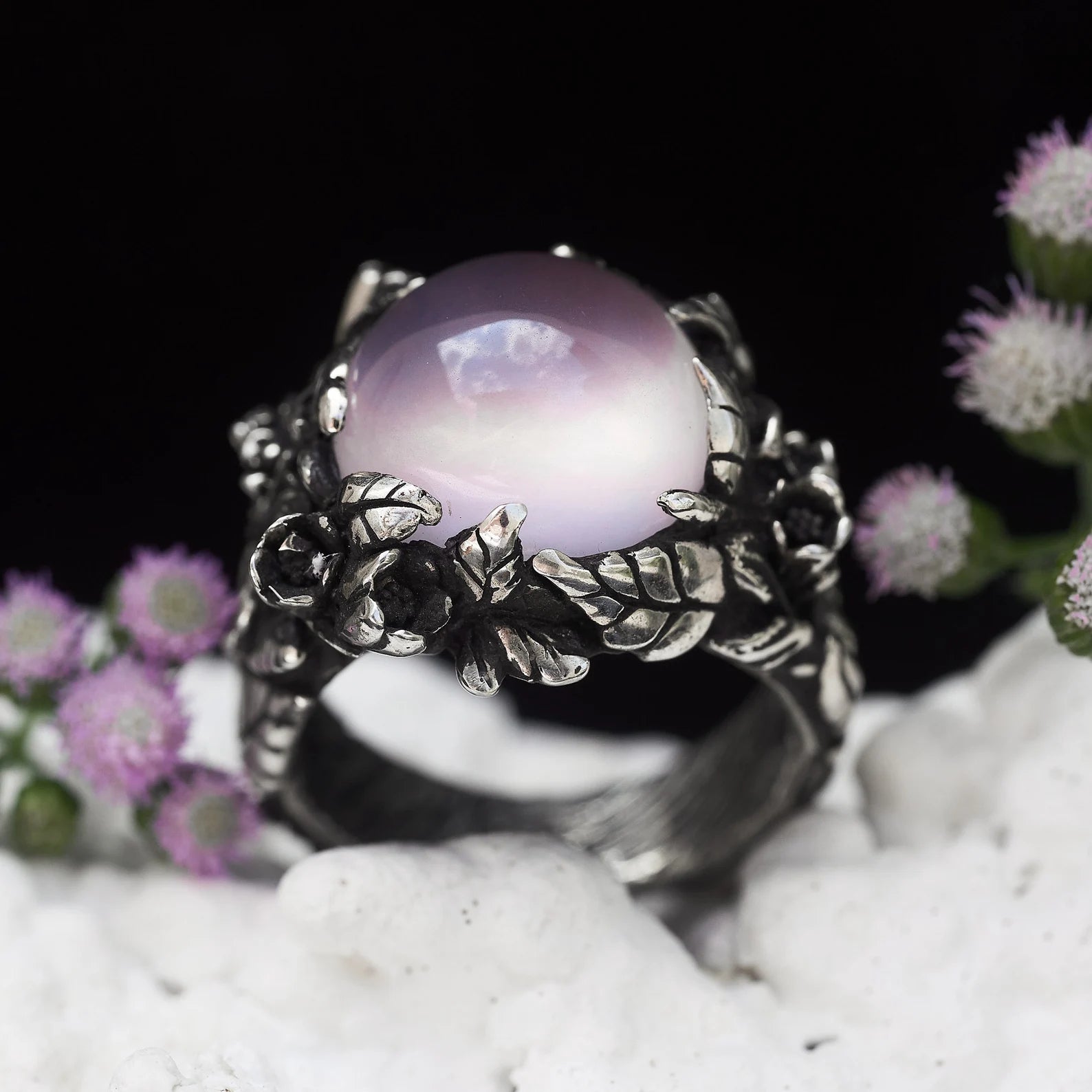 Rose Quartz ring 