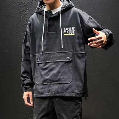 hoodie with pocket in front
