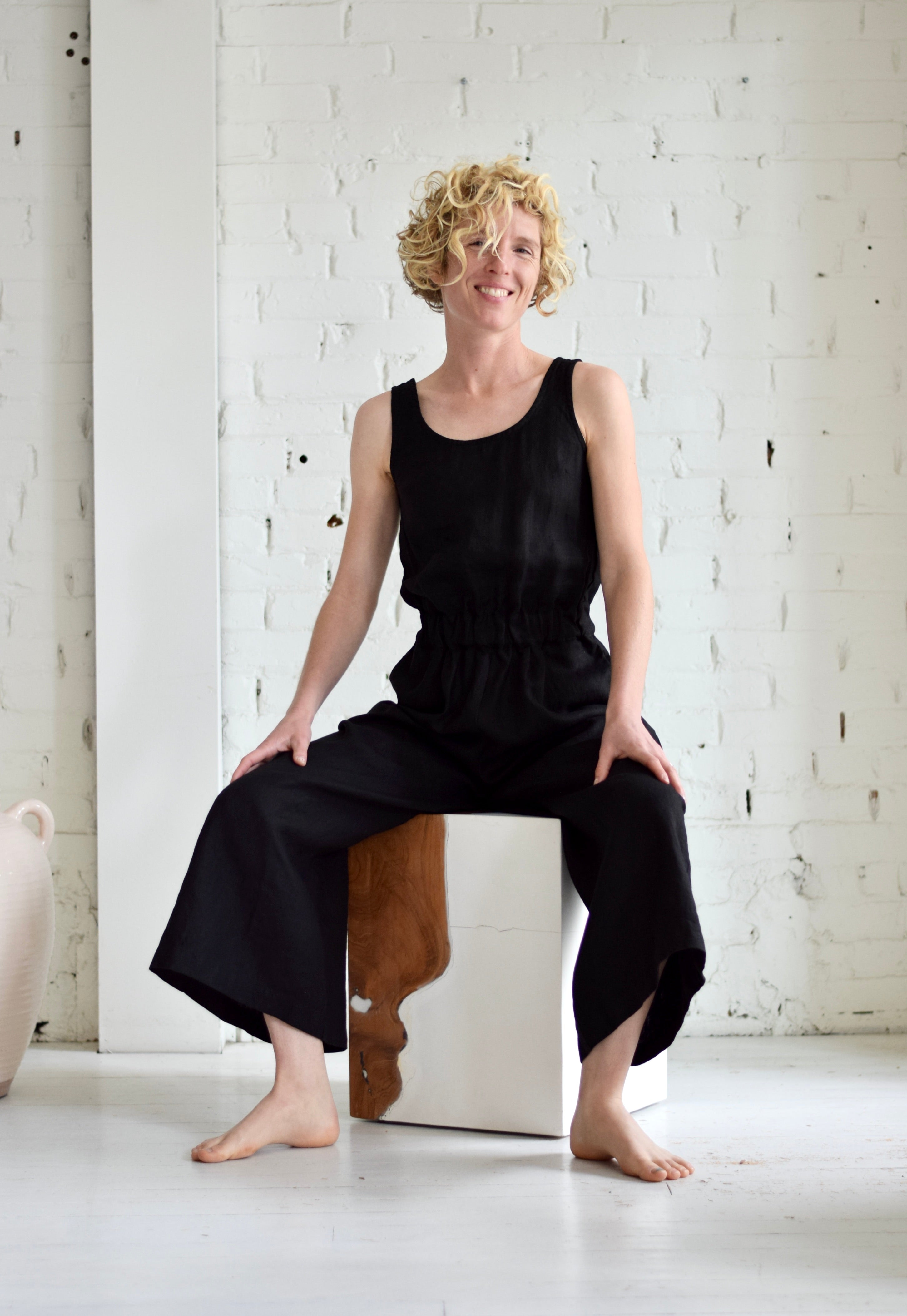 Granada Wide Leg Jumpsuit | Black