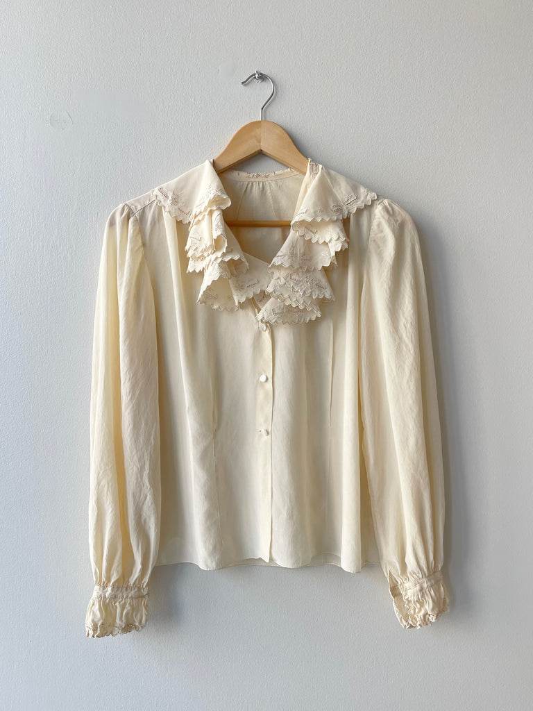 1930s Nadine Silk Blouse#N##N# #N##N# #N##N# #N# – DEAR GOLDEN