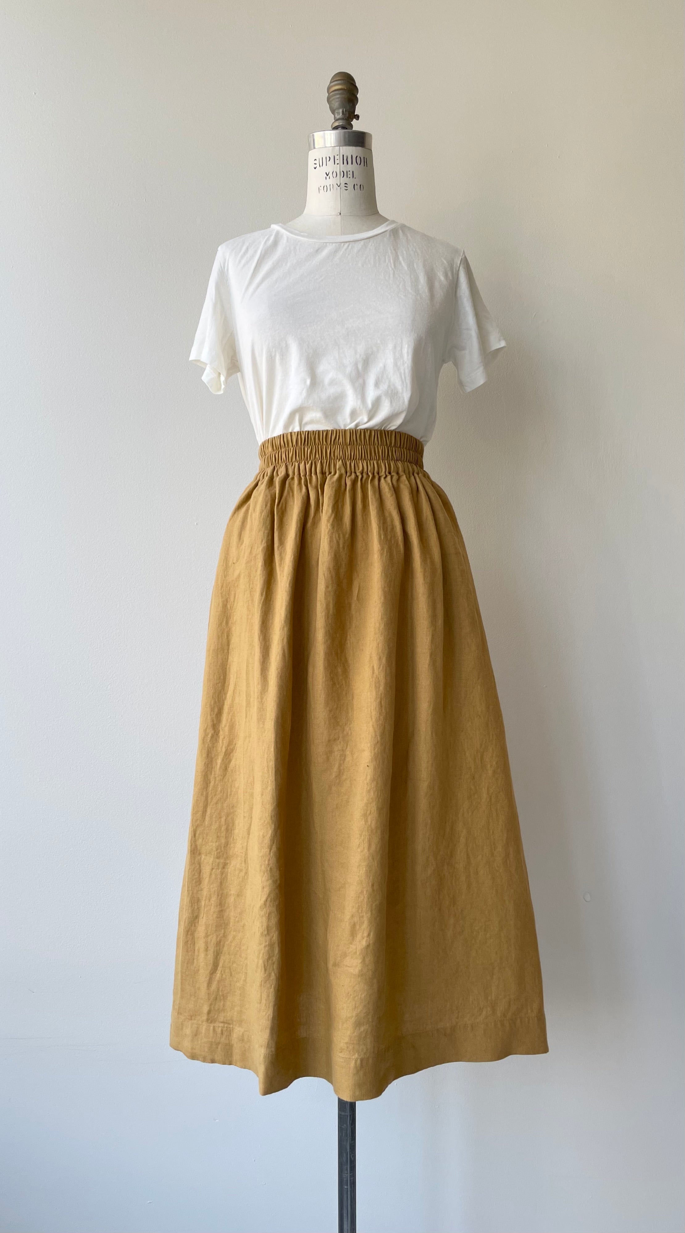 Lilah Linen Skirt