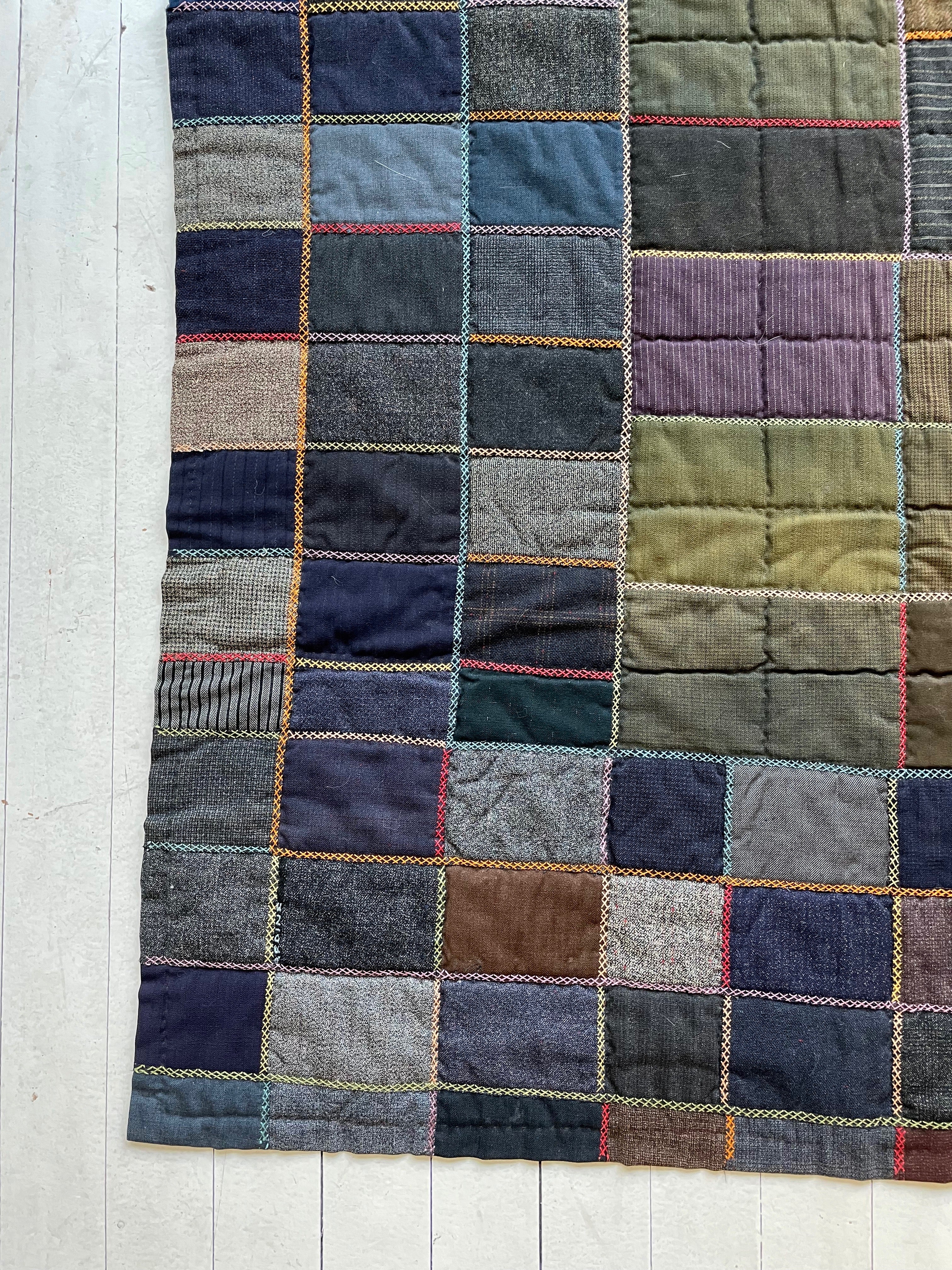 1920s Wool Trouser Quilt