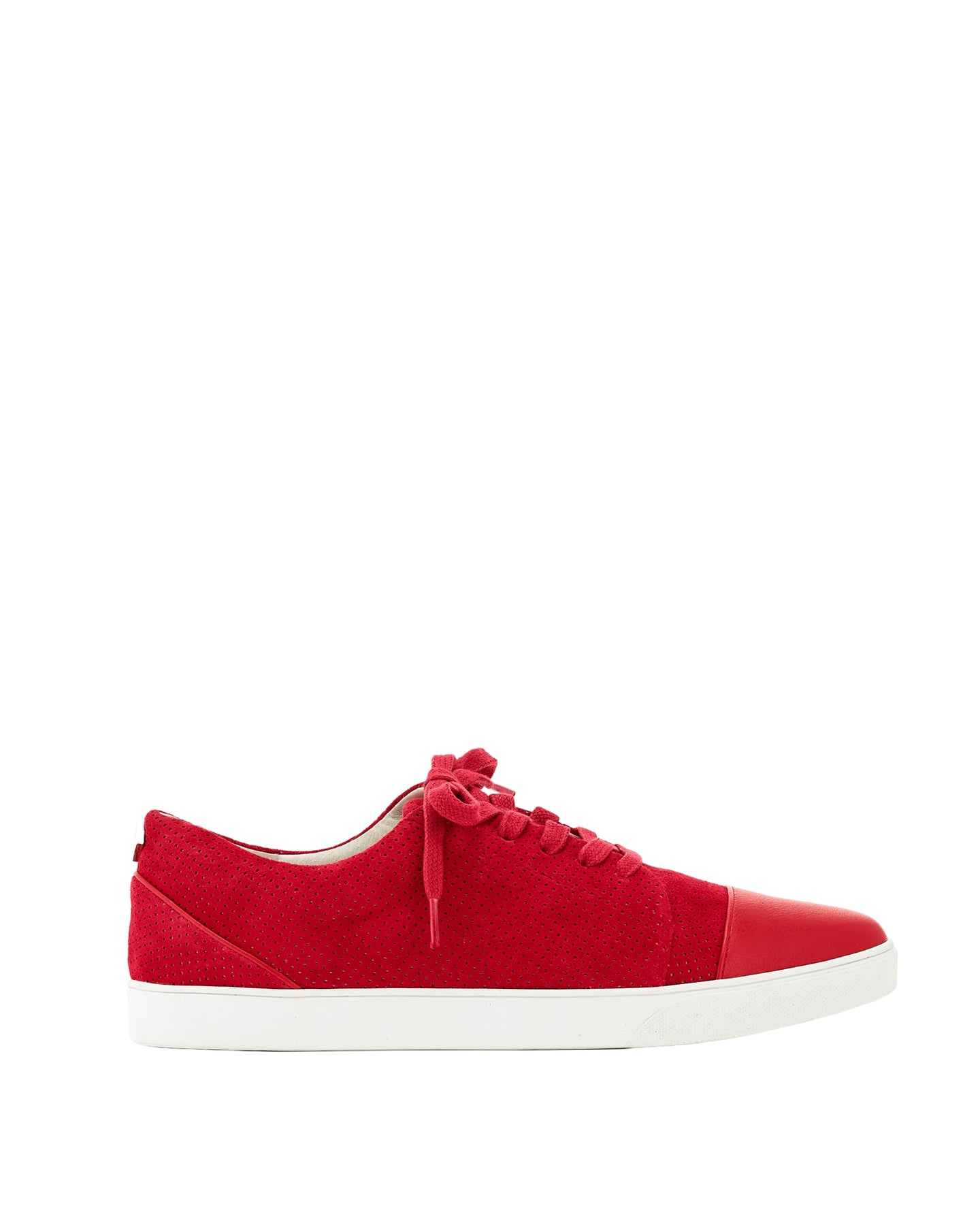 Eye catching red suede sneaker for women --The WEEKENDER – Cocktail ...