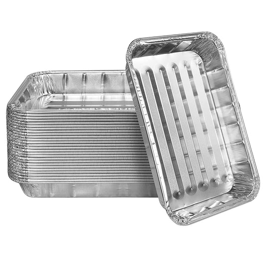 9x13 Inches Rectangular Aluminum Foil Pans, Disposable Baking Pans