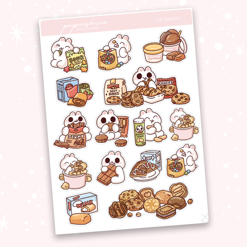 Japanese Snacks Bullet Journal Stickers – Papershire