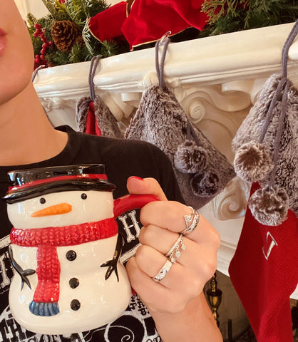 cute holiday rings mug ideas