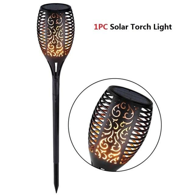 96 led solar torch