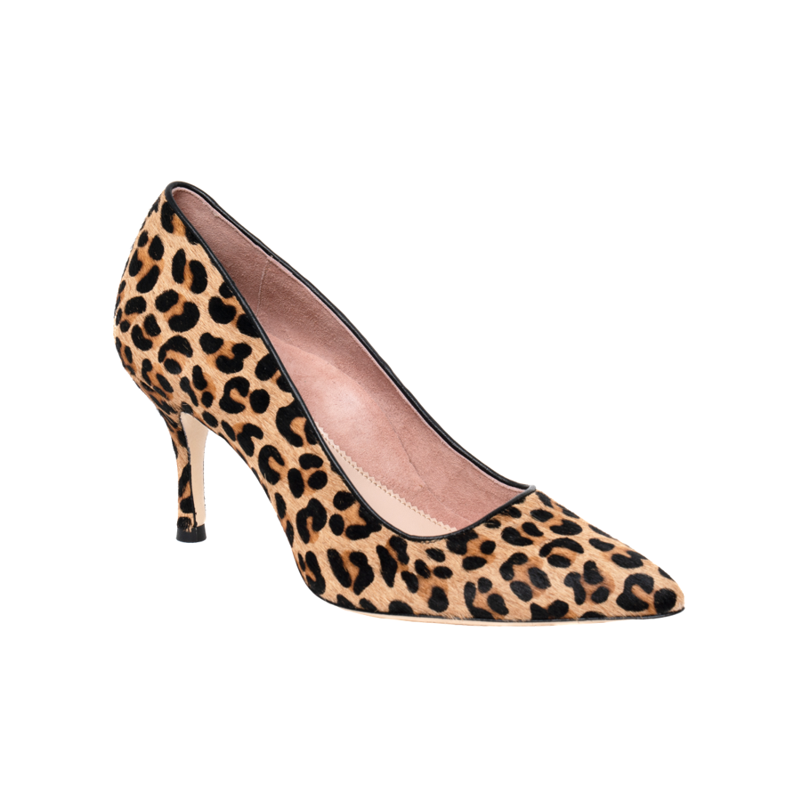 comfortable leopard heels