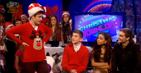 The Wanted Christmas Jumpers CBBC Friday Download Cel Ceallach Spellman