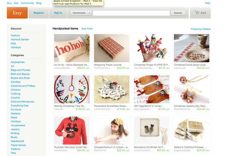 Woolly Babs Etsy front page