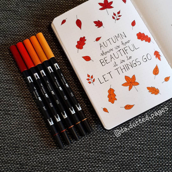 ZEBRA Tombow Bullet Journal Octubre 