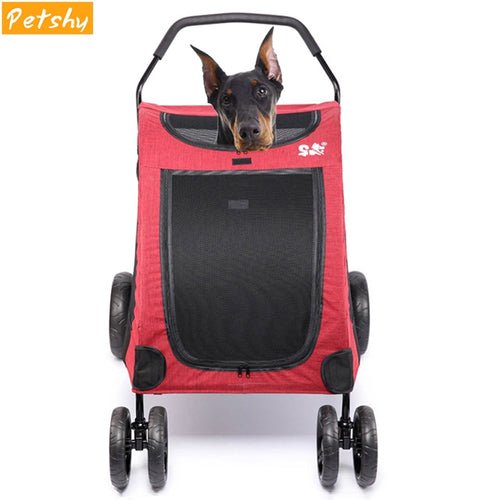 rolling pet carrier for large dogs