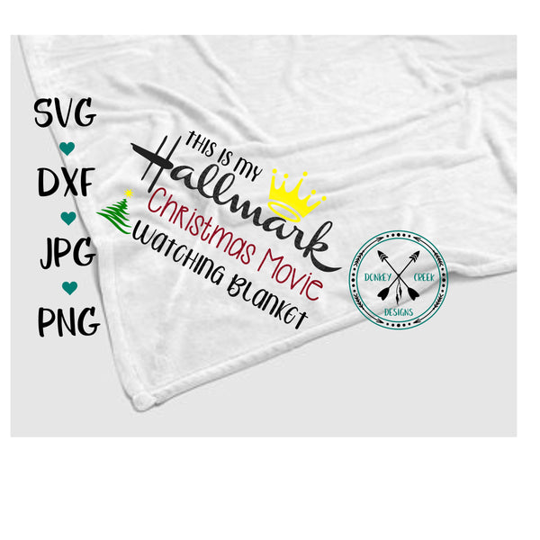 Hallmark Christmas Blanket Shirt SVG