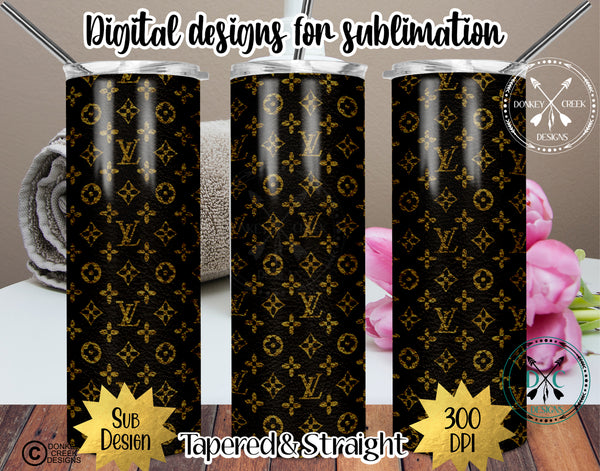 Download Designer 20 Oz Skinny Tumbler Png Wrap Donkey Creek Designs