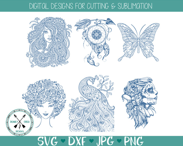 Free Free 187 Butterfly Zentangle Svg SVG PNG EPS DXF File