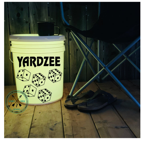 Yardzee SVG dice game template