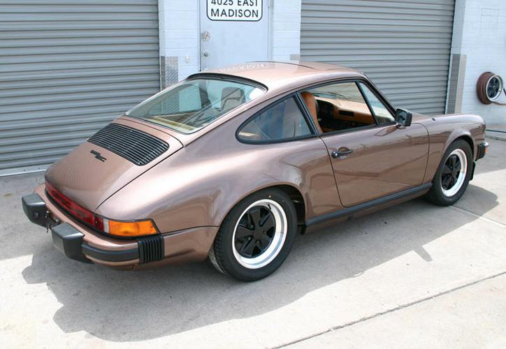 Copper Brown Metallic 1978 911SC 3.0L 915 Restoration