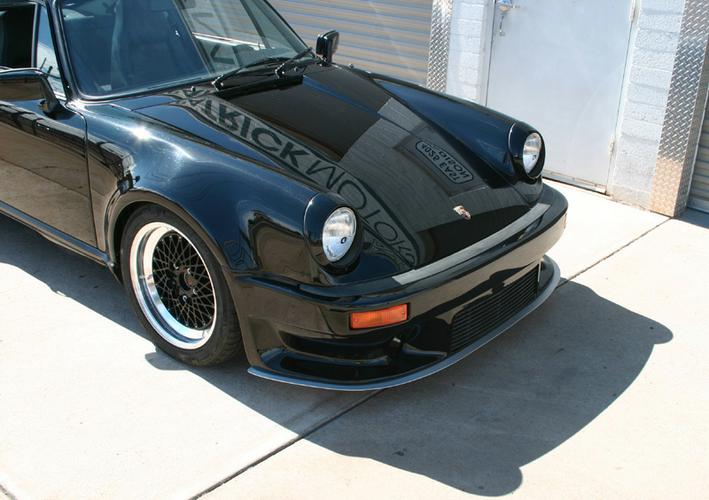1976 911 Turbo Carrera to 993 3.6L DME Conversion Restoration Upgrade finished front nose