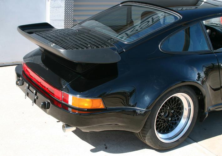 1976 911 Turbo Carrera to 993 3.6L DME Conversion Restoration Upgrade Rear finished