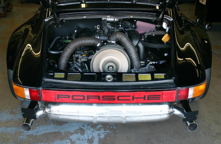 1976 911 Turbo Carrera to 993 3.6L DME Conversion Restoration Upgrade Engine Installed and running