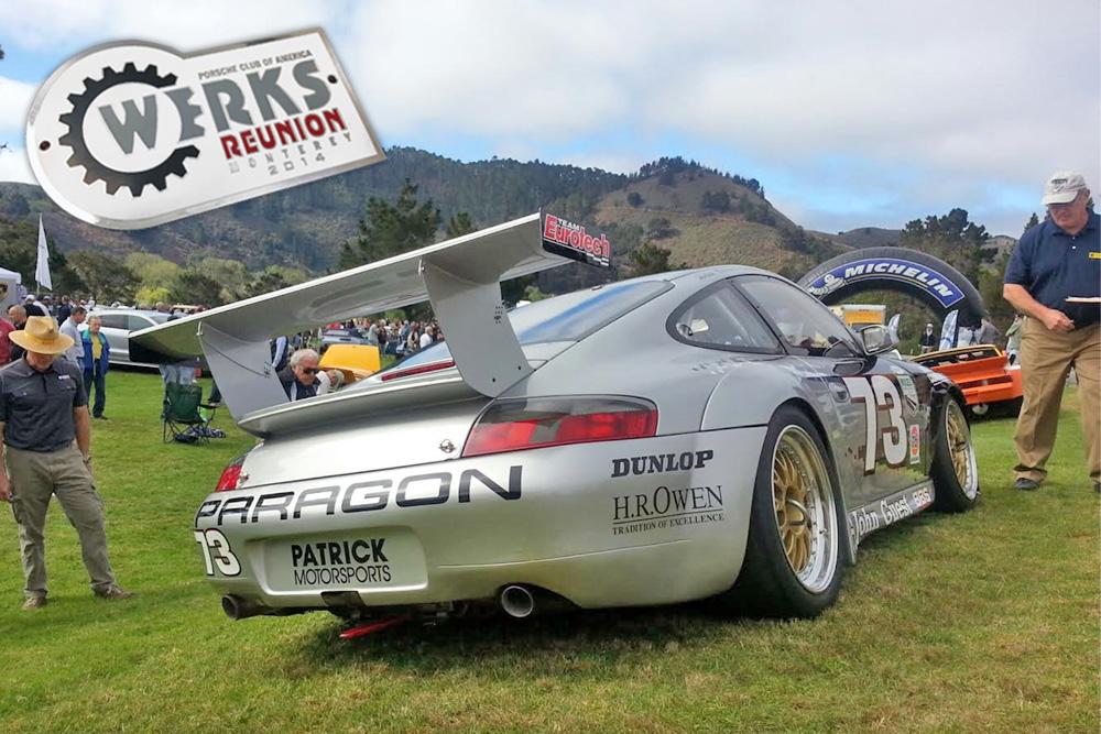 2000 996 GT3R RSR Race Car Service And Upgrades 2014 Werks Reunion Best Of Show 911 996 GT3 RSR Rear