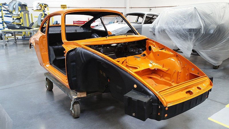 1970 911E Restoration Signal Orange body